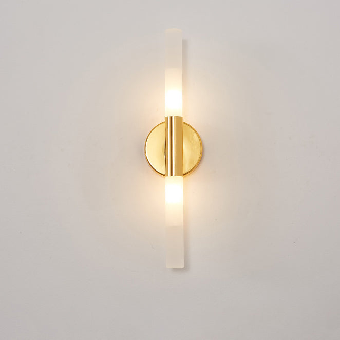 Minimalist Aluminum Iron Cylinder LED Wall Sconce Lamp