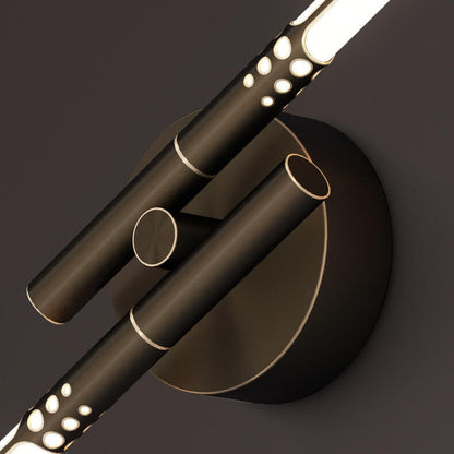 Light Luxury Cylindrical All-copper LED Wall Sconce Lamp