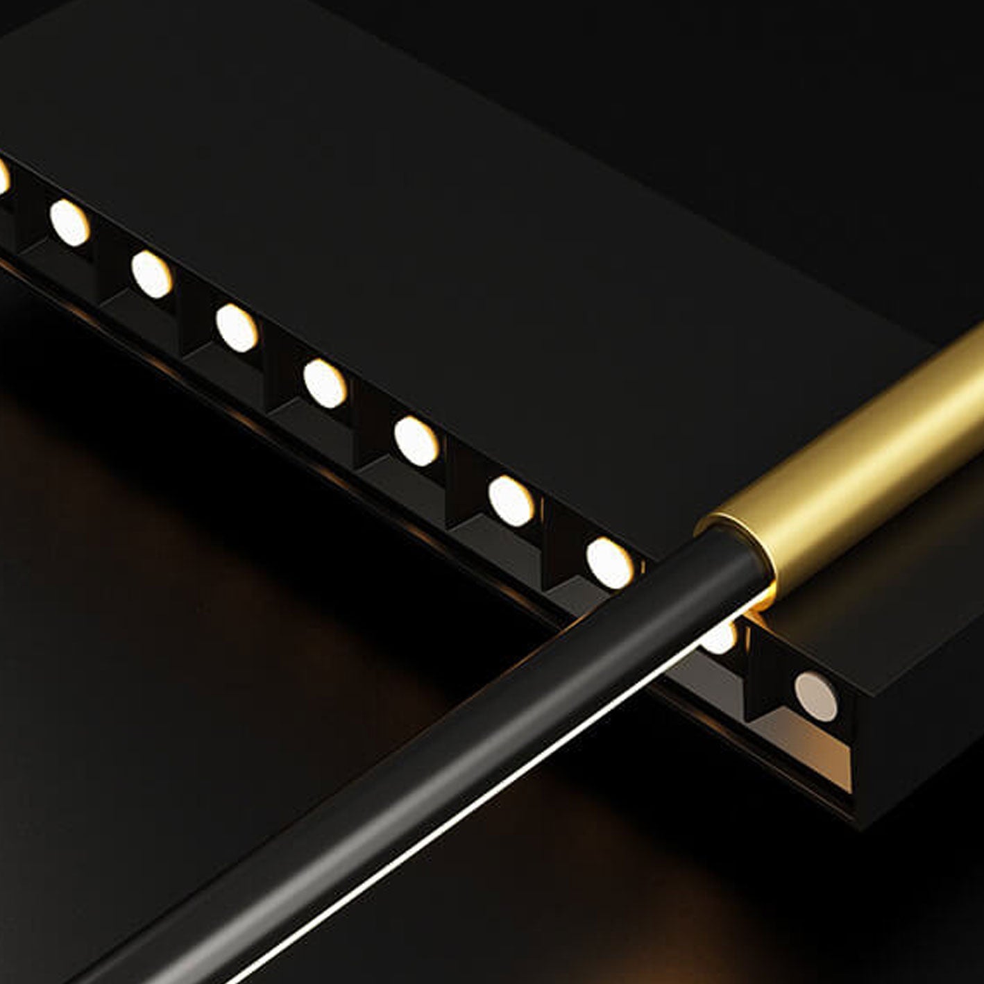 Minimalist Long Line Iron Acrylic LED Wall Sconce Lamp