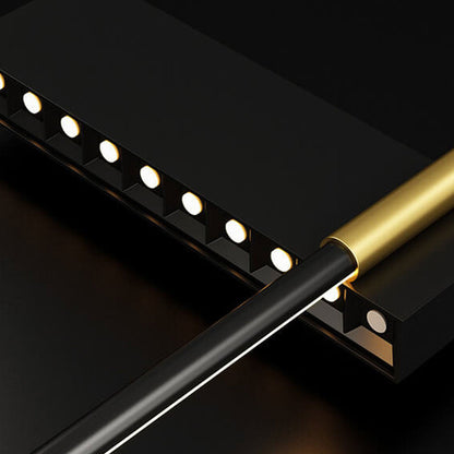 Minimalist Long Line Iron Acrylic LED Wall Sconce Lamp