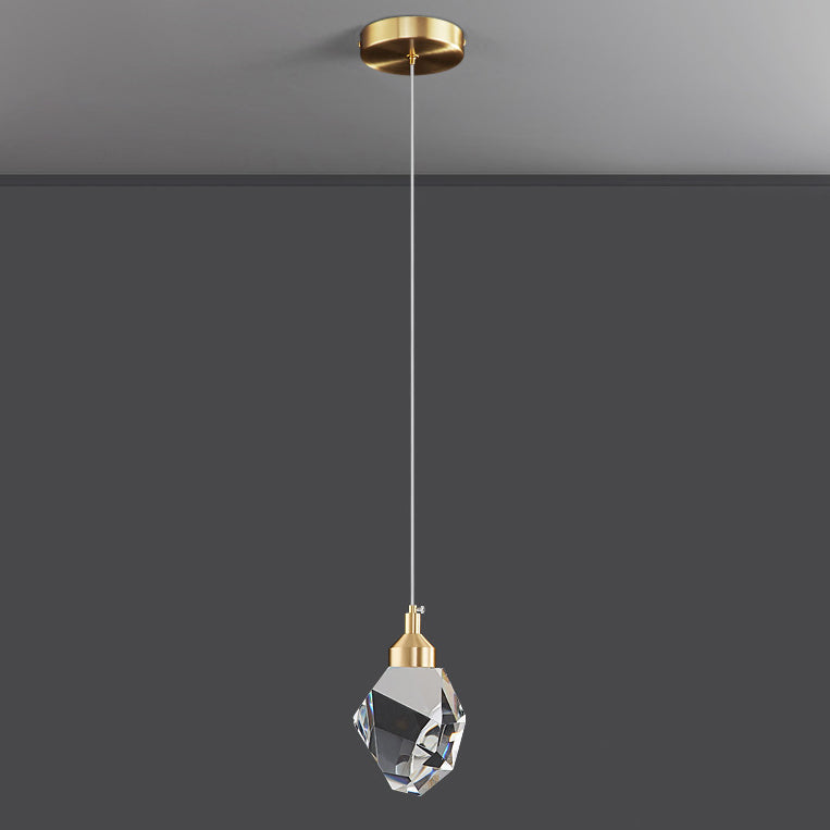 Modern Crystal Iron Pendant Light