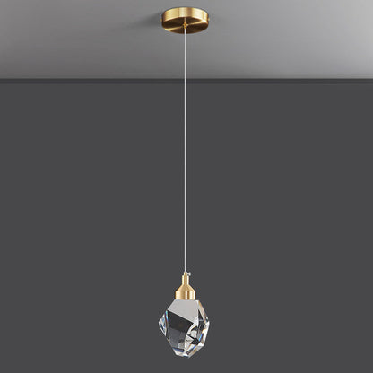 Modern Crystal Iron Pendant Light