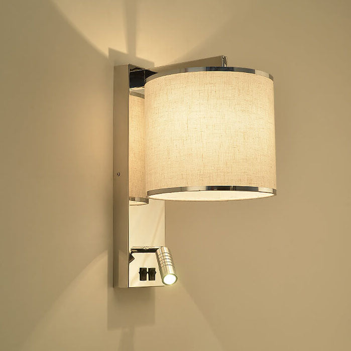 Light Luxury Stainless Steel 1-Light Wall Sconce Lamp
