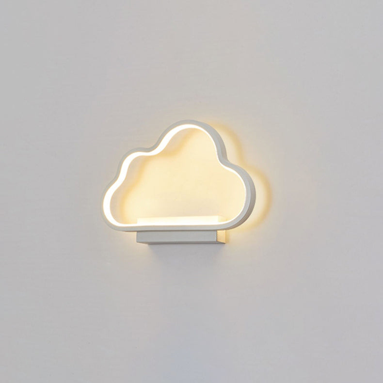 Simplicity Frame Silicone Strip LED Kids Wall Sconce Lamp