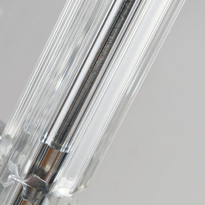 European Light Crystal Fabric 1-Light Wall Sconce Lamp