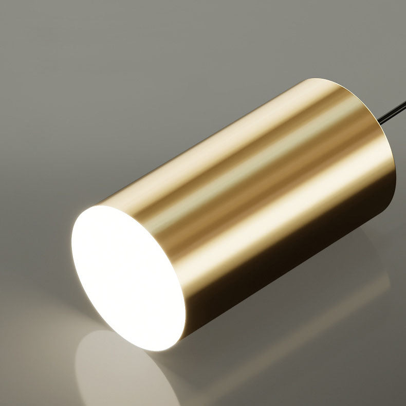 Luxury Wrought Iron Acrylic Cylinder LED Wall Sconce Lamp