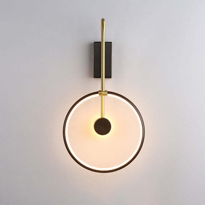 Simplicity Aluminum Silicone Acrylic LED Wall Sconce Lamp