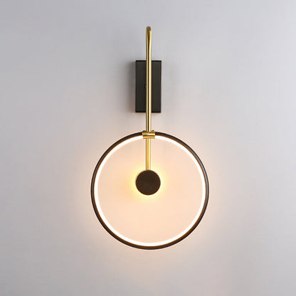 Simplicity Aluminum Silicone Acrylic LED Wall Sconce Lamp