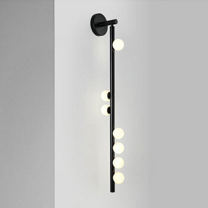Simplicity Iron Glass Ball 3/5/7-Light Wall Sconce Lamp
