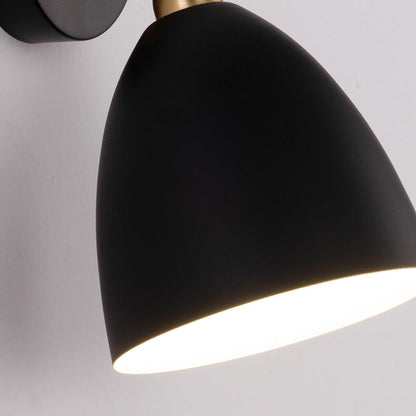 Iron Traditional Shape Shade 1-Light Wall Sconce Lamp