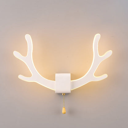 Creative Antler Iron Acrylic LED Wall Sconce Lamp