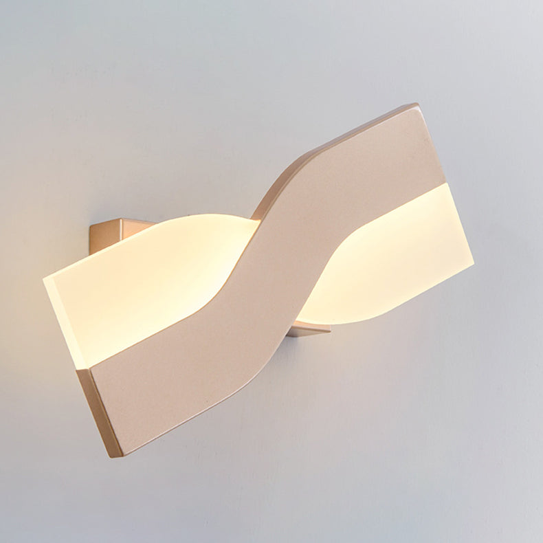 Creative Rotatable Funnel Iron Acrylic LED Wall Sconce Lamp