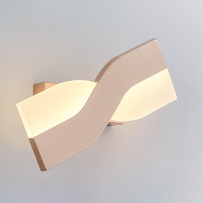 Creative Rotatable Funnel Iron Acrylic LED Wall Sconce Lamp