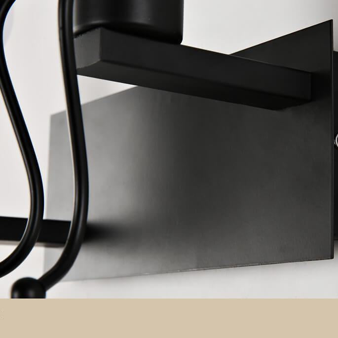 Creative Art Villain Iron 1-Light Wall Sconce Lamp