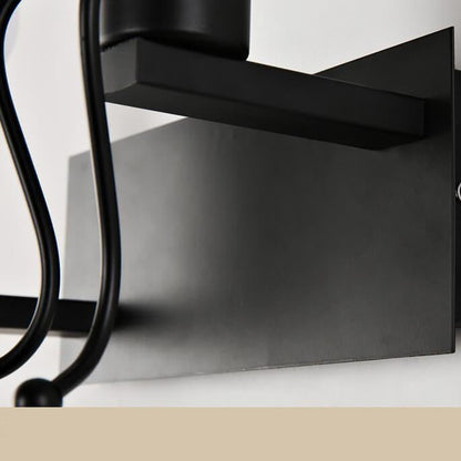 Creative Art Villain Iron 1-Light Wall Sconce Lamp
