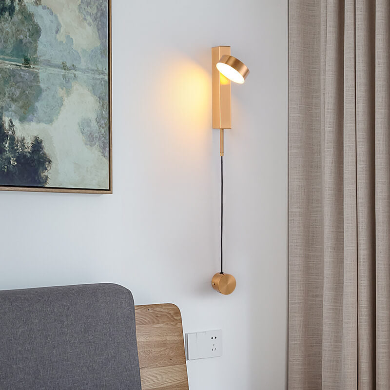 Postmodern Metal 1-Light Long Strip LED Wall Sconce Lamps