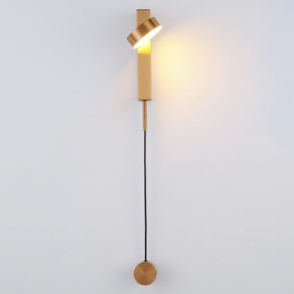 Postmodern Metal 1-Light Long Strip LED Wall Sconce Lamps