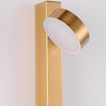 Postmodern Metal 1-Light Long Strip LED Wall Sconce Lamps