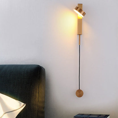 Postmodern Metal 1-Light Long Strip LED Wall Sconce Lamps