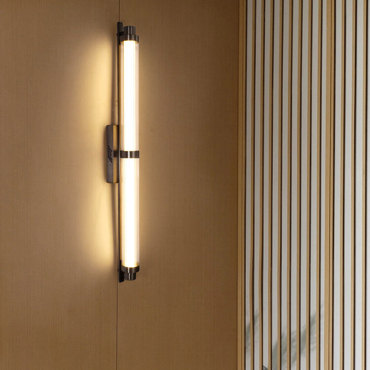 Scandinavian Stainless Steel Acrylic LED Wall Sconce Lamp