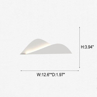 Minimalist Dimensional Peaks Design LED Wall Sconce Lamp