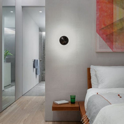 Simplicity Meteorite Semicircle Metal LED Wall Sconce Lamp