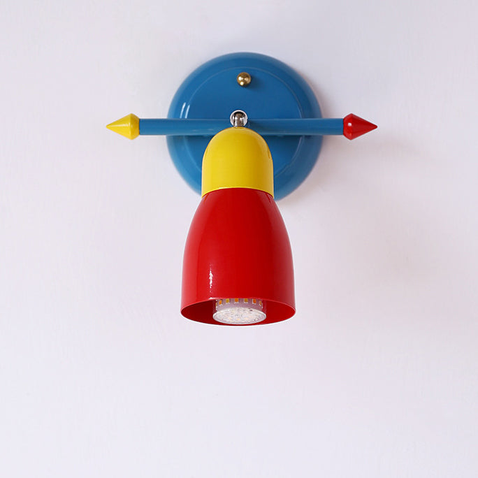 Creative Iron Arrow 1-Light Rocker Arm Wall Sconce Lamp