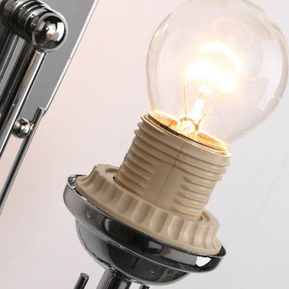 Transitional Iron Frame 1-Light Wall Sconce Lamp