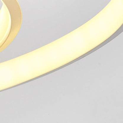 Creative Bar Wave Aluminium Acrylic LED Wall Sconce Lamp