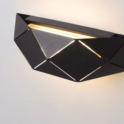 Nordic Iron Geometric Polyhedron LED Wall Sconce Lamp
