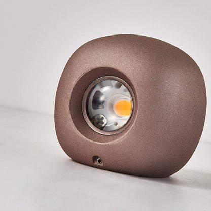 Modern Simplicity Aluminum Spherical LED Wall Sconce Lamp