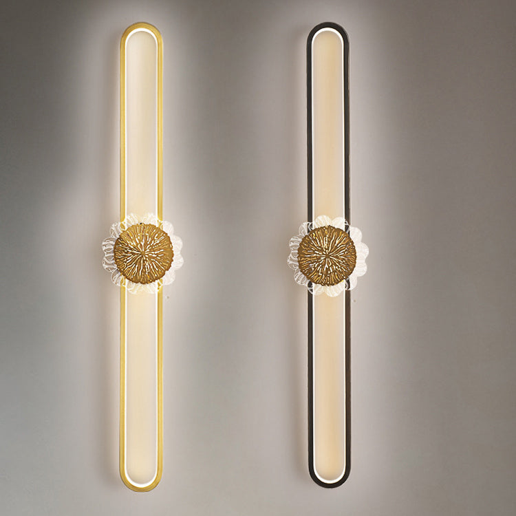 Full Copper Minimalist Ring Design LED Wall Sconce Lamp