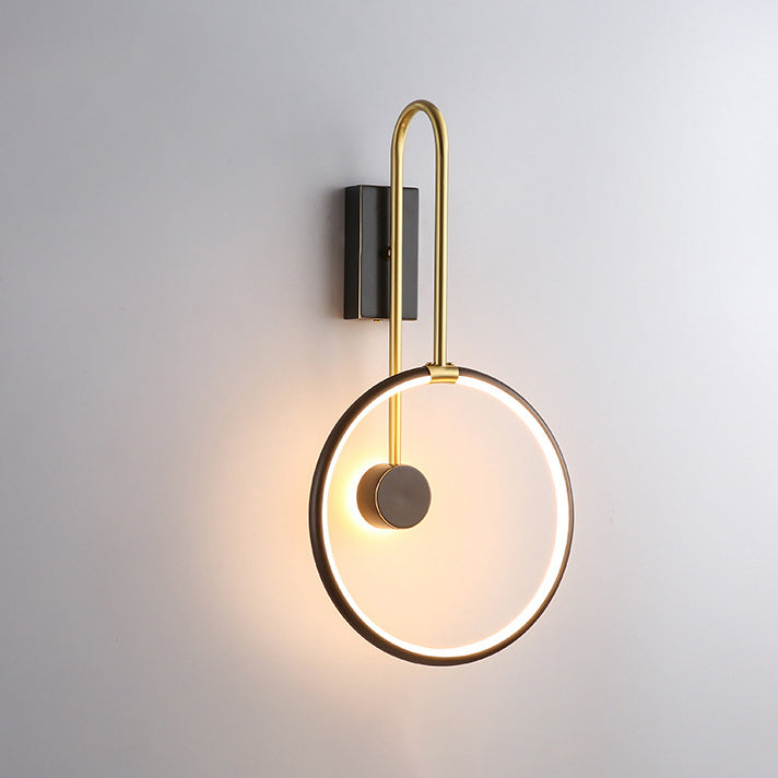 Simplicity Aluminum Silicone Acrylic LED Wall Sconce Lamp