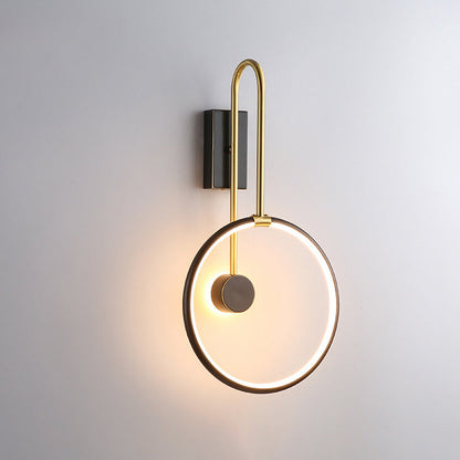 Simplicity Aluminum Silicone Acrylic LED Wall Sconce Lamp