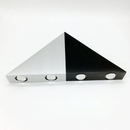 Aluminum Triangle Pyramid Design LED Wall Sconce Lamp