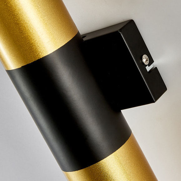 Modern Luxury Cylinder Iron 2-Light Wall Sconce Lamp