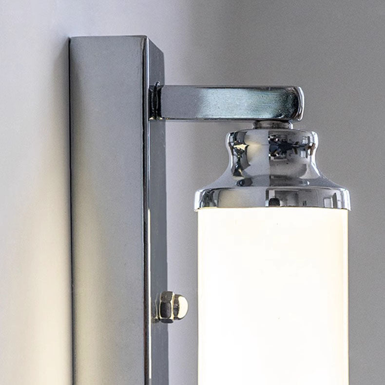 Minimalist Electroplated Iron Cylinder LED Wall Sconce Lamp