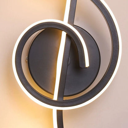 Deco Note Soft Silicone Lampshade LED Wall Sconce Lamp