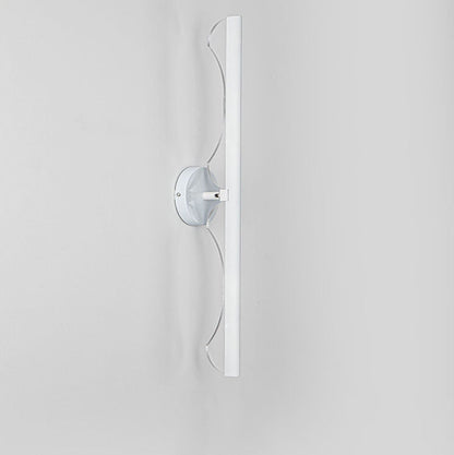 Long Wave Iron Aluminum Silicone LED Wall Sconce Lamp
