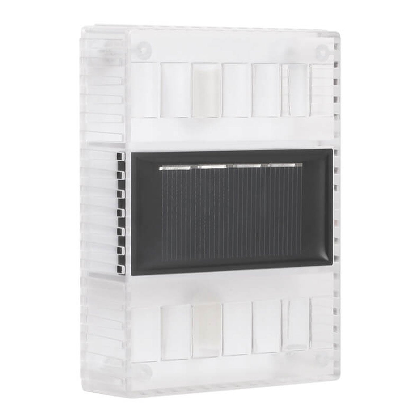 Solar Down LED Outdoor Decorative Garden Wall Sconce Lamp
