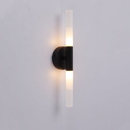 Minimalist Aluminum Iron Cylinder LED Wall Sconce Lamp