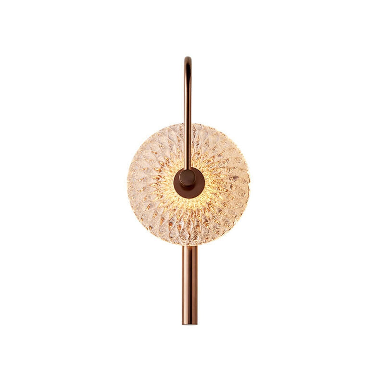 Modern Light Luxury Handmade Glass 1-Light Wall Sconce Lamp