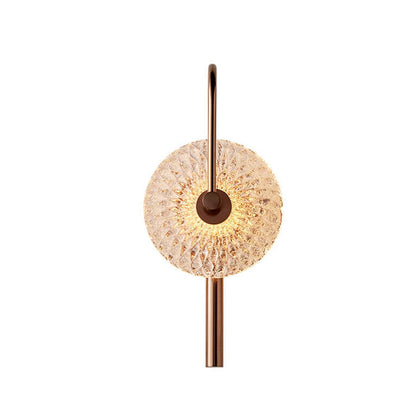 Modern Light Luxury Handmade Glass 1-Light Wall Sconce Lamp