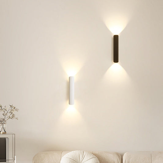 Simplicity Aluminum Roman Column Strip LED Wall Sconce Lamp