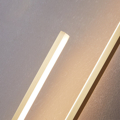 Minimalist Copper Aluminum Round Hook LED Wall Sconce Lamp