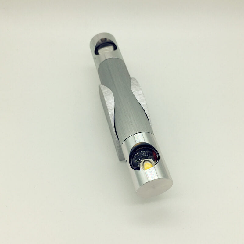 Acrylic Aluminum Cylinder Rotating LED Wall Sconce Lamp