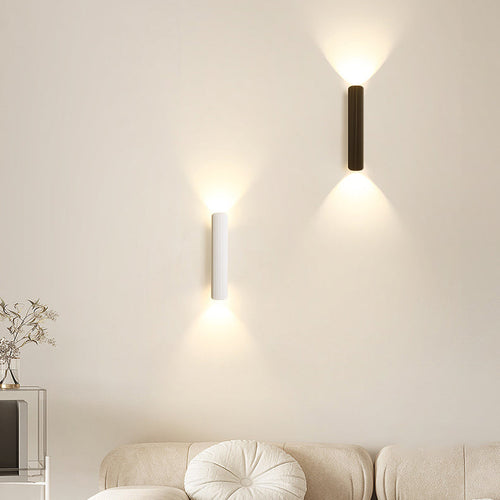 Aluminum Roman Column Design Iron LED Wall Sconce Lamp