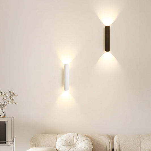 Aluminum Roman Column Design Iron LED Wall Sconce Lamp