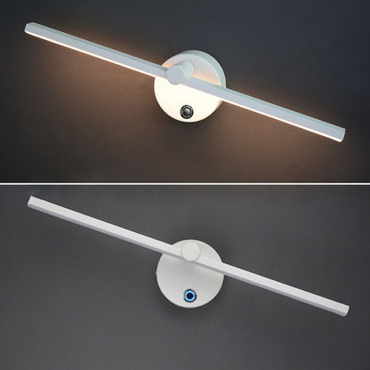 Aluminum LED Rotatable Touch Dimmer Wall Sconce Lamp