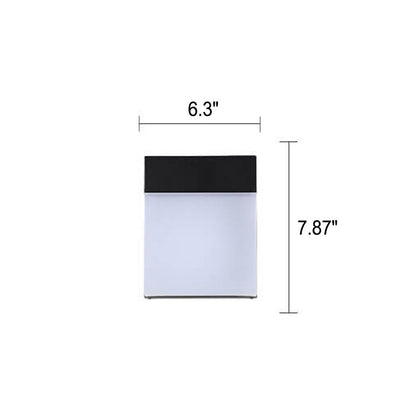Outdoor Frosted Aluminum Waterproof LED Wall Sconce Lamp